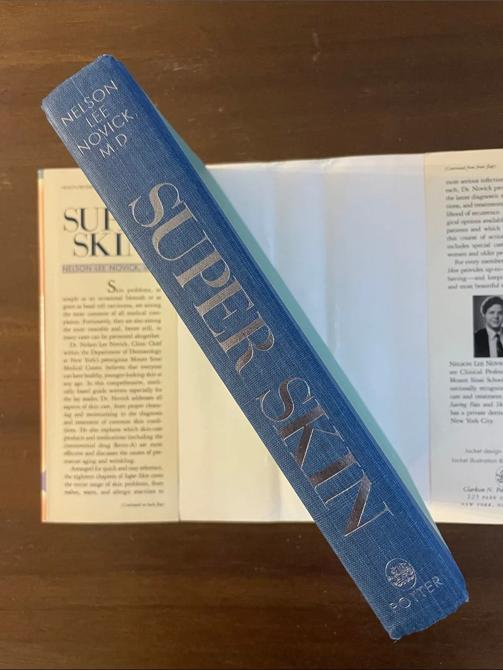 Super Skin by Nelson Lee Novick, M.D. (hardcover) Vintage, 1988